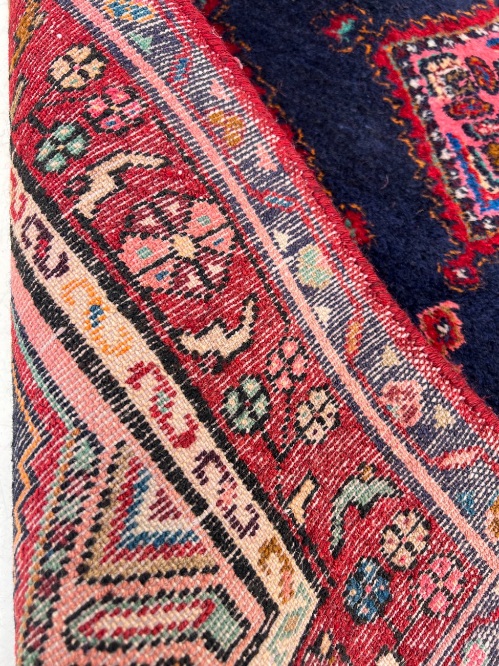 HN0539-kilimai-9 Vilnonis rankų darbo kiliminis takas “Hamadan” 312x84x0,6 cm