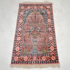 Šilkinis rankų darbo kilimas "Hereke" 134x77x0,4 cm