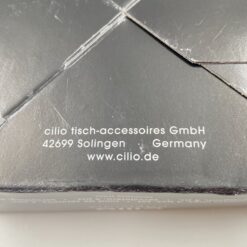 Metaliniai “Cilio” servetėlių laikikliai dėžutėje 4 vnt. kompl. 3×4,5×4,5 cm