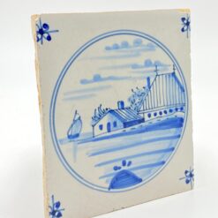 Keramikinė delftų stiliaus plytelė 1x12x13 cm