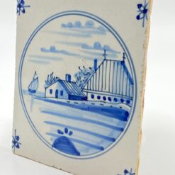 Keramikinė delftų stiliaus plytelė 1x12x13 cm