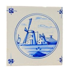 Keramikinė delftų stiliaus plytelė 1×12,5×13 cm