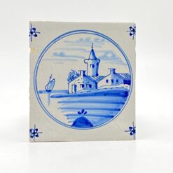 Keramikinė delftų stiliaus plytelė 1x12x13 cm