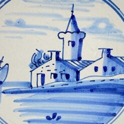 Keramikinė delftų stiliaus plytelė 1x12x13 cm