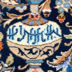 Rankų darbo vilnonis kiliminis takas su šilku “Kashmar” 300x87x1 cm