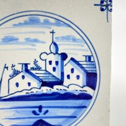 Keramikinė delftų stiliaus plytelė 1×11,5×13 cm