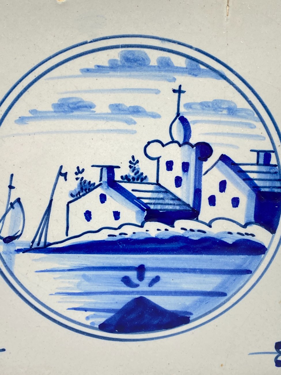 HN0567-interjero-ir-apdailos-detales-5 Keramikinė delftų stiliaus plytelė 1×11,5×13 cm