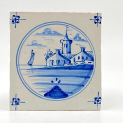 Keramikinė delftų stiliaus plytelė 1x12x13 cm