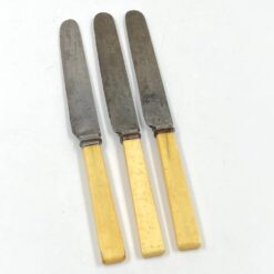 “J. & R. Dodge Sheffield” peiliai plastikinėmis rankenomis 3 vnt. komplektas 21x1x2 cm