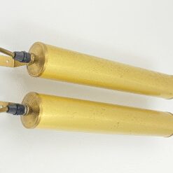 Žalvarinis sieninis paveikslo apšvietimo šviestuvas 7,5×41,5×5 cm