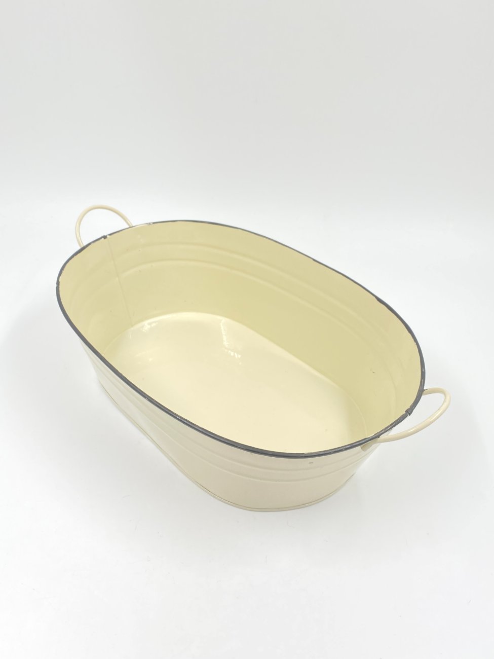 HN0614-vazonai-ir-vazos-1 Skardinis vazonas su rankenėlėmis 20,5x34x11 cm