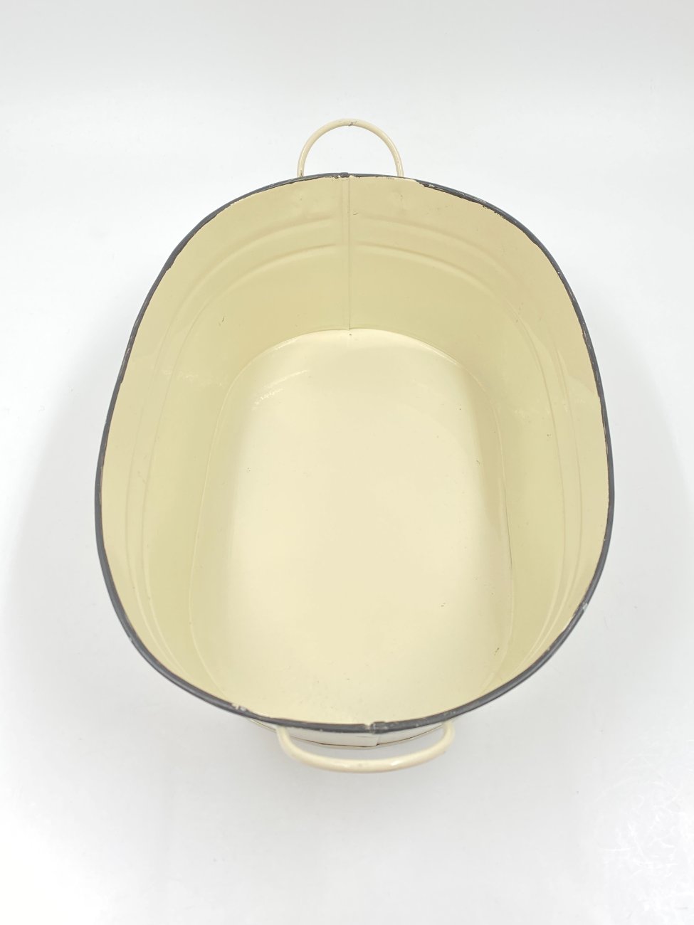 HN0614-vazonai-ir-vazos-3 Skardinis vazonas su rankenėlėmis 20,5x34x11 cm