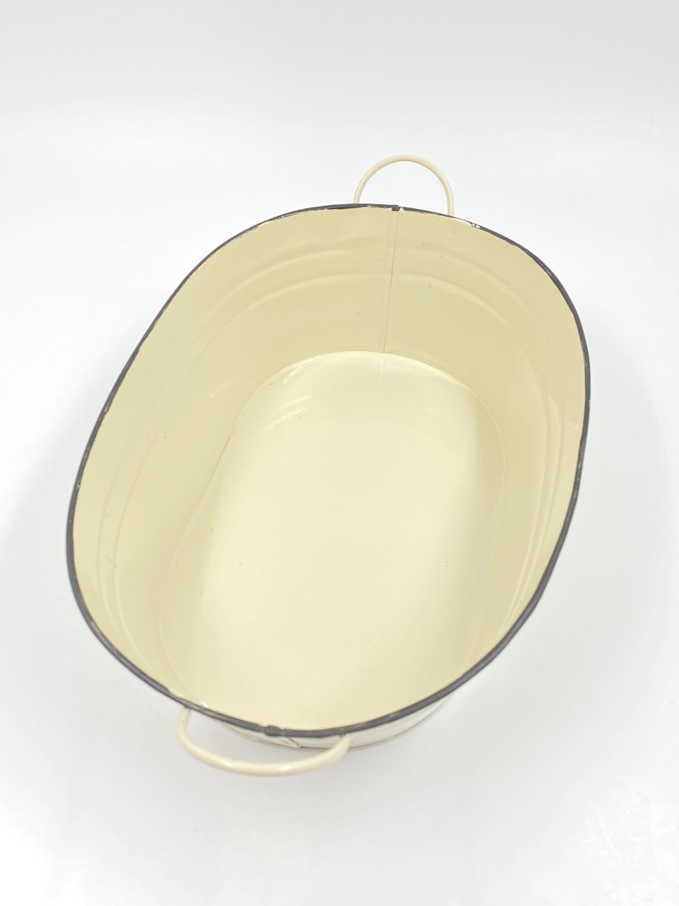 HN0614-vazonai-ir-vazos-4 Skardinis vazonas su rankenėlėmis 20,5x34x11 cm