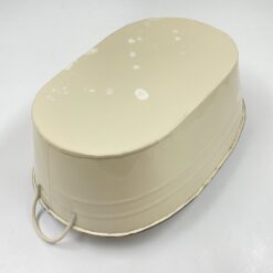 Skardinis vazonas su rankenėlėmis 20,5x34x11 cm