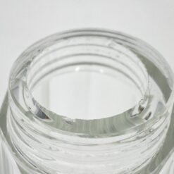 Jakob Grimminger stiklo ir 835 prabos sidabro prieskoninė 6x6x13 cm