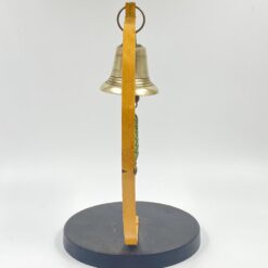 Pastatomas žalvarinis varpas su metaliniu stovu 21x30x35 cm