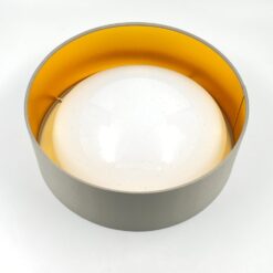 Pakabinamas LED šviestuvas su tekstilės gaubtu 32,5×32,5×11 cm