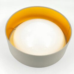 Pakabinamas LED šviestuvas su tekstilės gaubtu 32,5×32,5×11 cm