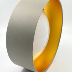 Pakabinamas LED šviestuvas su tekstilės gaubtu 32,5×32,5×11 cm