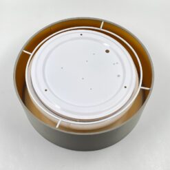 Pakabinamas LED šviestuvas su tekstilės gaubtu 32,5×32,5×11 cm