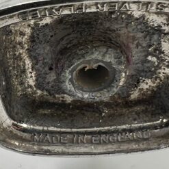 Sidabruoto metalo prieskoninė 6x6x11,5 cm