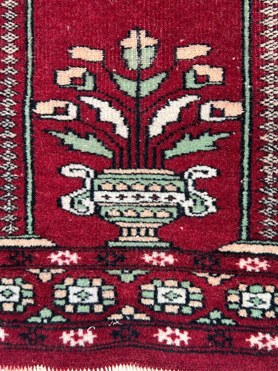 HN0657-kilimai-6 Vilnonis rankų darbo kilimas “Bukhara” 95x63x0,3 cm