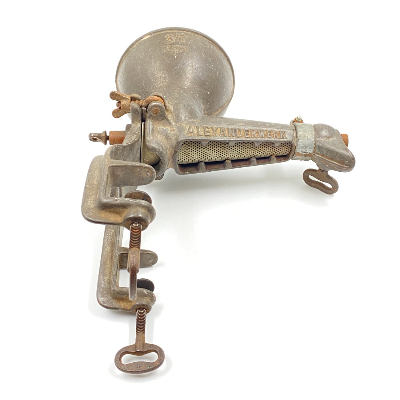 HN0664-irankiai-prietaisai-0 “Alexanderwerk” ant stalviršiaus tvirtinama sulčiaspaudė 31x16x38 cm