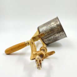 Vintažinė ant stalviršiaus tvirtinama rankinė tarka 21x10x33 cm