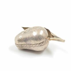 Sidabruoto metalo dėžutė “Mangas” 3×5,5×3 cm