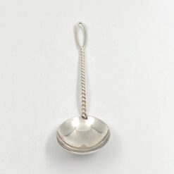 Sidabrinis šaukštas, praba 800 (1950 m., Šveicarija) 18x5,5x3,5 cm