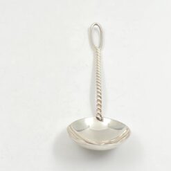 Sidabrinis šaukštas, praba 800 (1950 m., Šveicarija) 18×5,5×3,5 cm