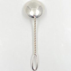 Sidabrinis šaukštas, praba 800 (1950 m., Šveicarija) 18×5,5×3,5 cm