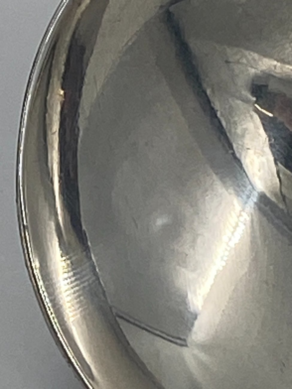 HN0683-stalo-irankiai-8 Sidabrinis šaukštas, praba 800 (1950 m., Šveicarija) 18×5,5×3,5 cm