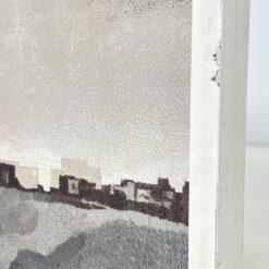 Ant kartono tapyta abstrakcija mediniame rėme 3,5×125,5×71,5 cm