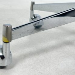 Metalinio rėmo 360 laipsnių sukamas darbo krėslas 50x64x79 cm, 49 cm