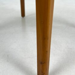 Mid Century “Lübke” tikmedžio krėslas su gobelenu 58x56x86 cm, 48 cm