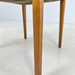 Mid Century “Lübke” tikmedžio krėslas su gobelenu 58x56x86 cm, 48 cm