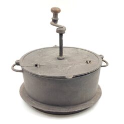 Senovinis metalinis kavos skrudintuvas 30,5x33,5x29,5 cm