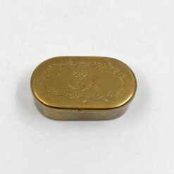 Žalvarinė dėžutė 4x7x2 cm