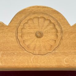 Ąžuolinis prieškambaris su veidrodžiu 35x67x197 cm