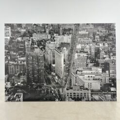 Vintažinis IKEA Niujorko panoramos printas ant drobės 2x201x141 cm