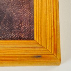 Mediniame rėme po stiklu vyro portreto printas 2x42x53 cm