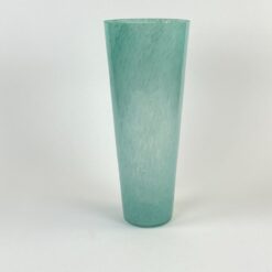 “Warnecke” rankų darbo stiklinė vaza 16x16x40 cm