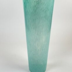 “Warnecke” rankų darbo stiklinė vaza 16x16x40 cm