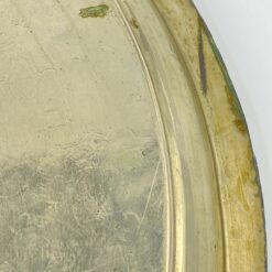 Apvalus Artimųjų Rytų metalinis padėklas 51x51x4 cm