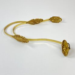 Žalvariniai užuolaidų kabliukai 2 vnt. komplektas 20x3x32 cm