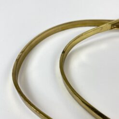 Žalvariniai užuolaidų kabliukai 2 vnt. komplektas 20x3x32 cm