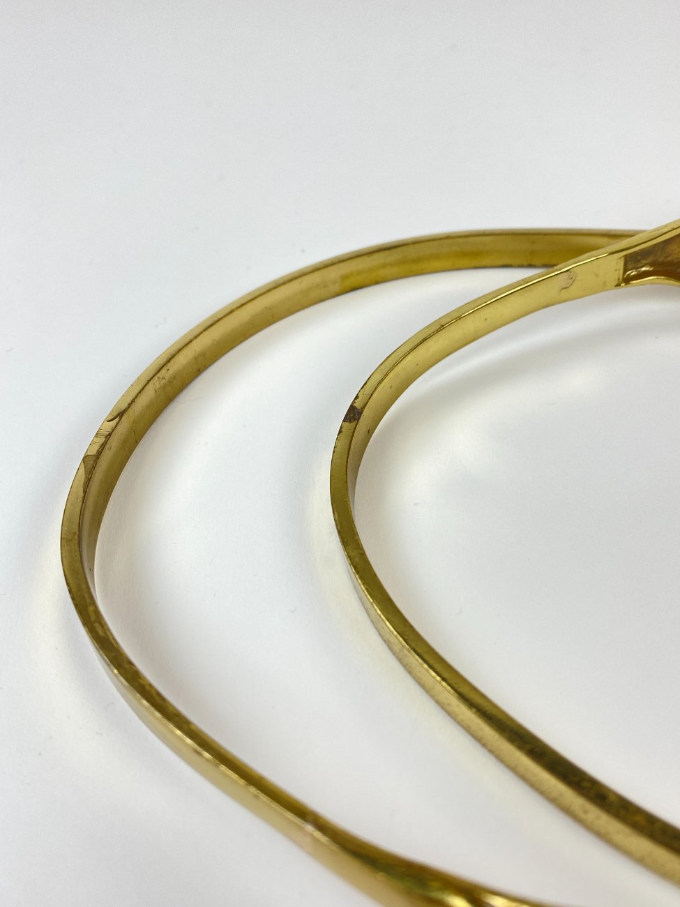 CE0487-kabliukai-13 Žalvariniai užuolaidų kabliukai 2 vnt. komplektas 20x3x32 cm