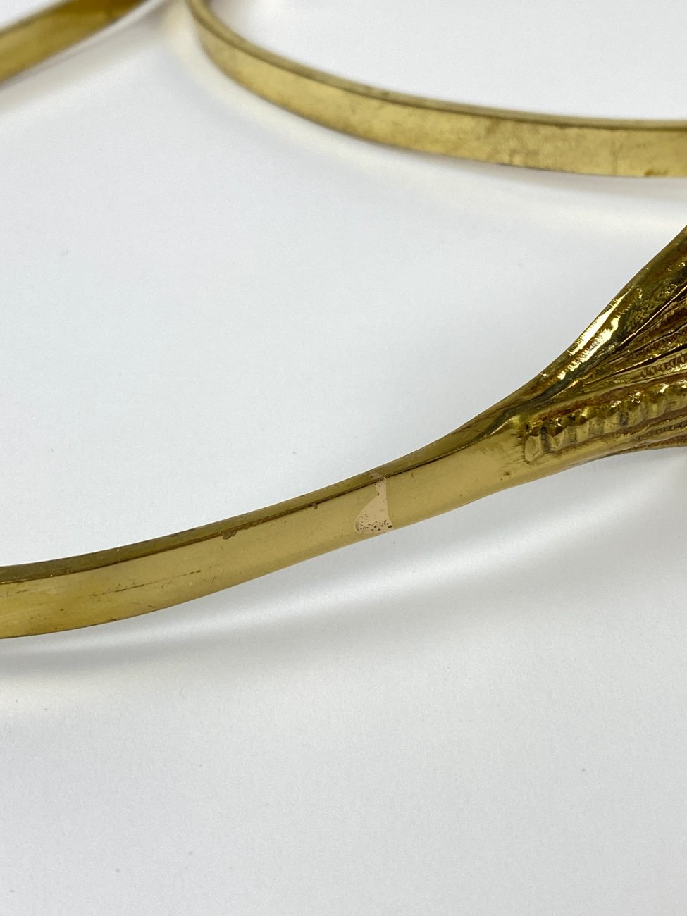 CE0487-kabliukai-14 Žalvariniai užuolaidų kabliukai 2 vnt. komplektas 20x3x32 cm