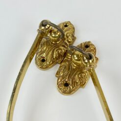 Žalvariniai užuolaidų kabliukai 2 vnt. komplektas 20x3x32 cm